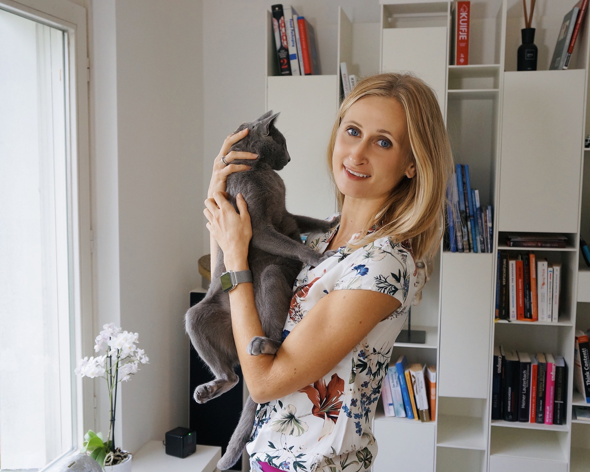 Eva mit Katze